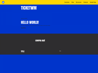 ticketwm.com snapshot