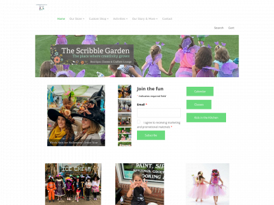 www.scribblegardencafe.com snapshot