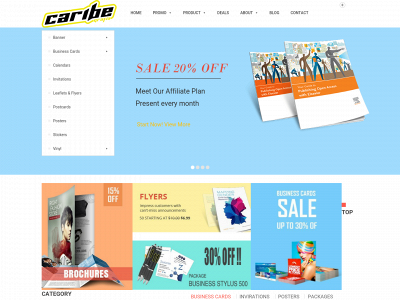caribegrafix.com snapshot