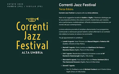 correntijazzfestival.it snapshot
