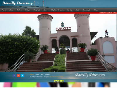 www.bareillydirectory.in snapshot