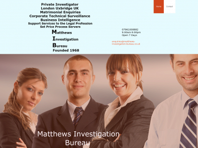 matthews-investigation-bureau.co.uk snapshot