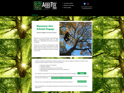 arbotek.fr snapshot