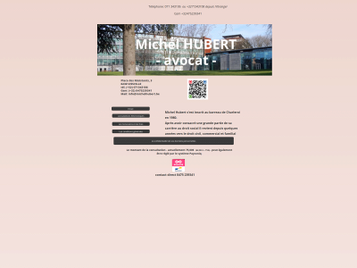 michelhubert.be snapshot