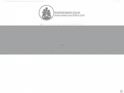 stanfieldbaptist.com snapshot