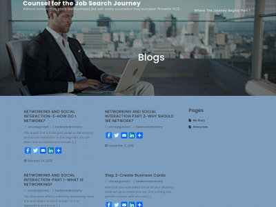 counselforthejobsearchjourney.com snapshot