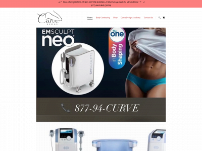 curvedesign.com snapshot