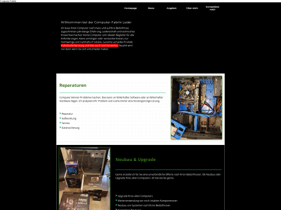 computer-fabrik.ch snapshot