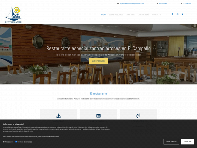 lapenyarestaurante.com snapshot