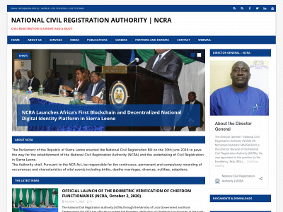 ncra.gov.sl snapshot