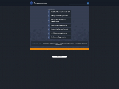therawsupps.com snapshot