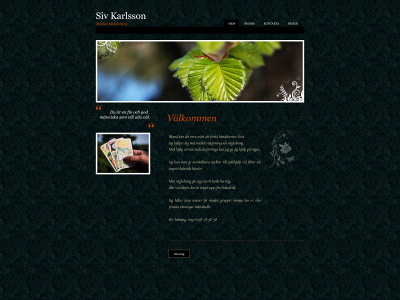 sivkarlsson.se snapshot