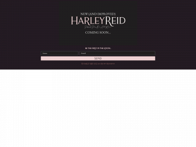 authorharleyreid.com snapshot