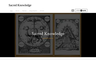 sacredknowledge.se snapshot