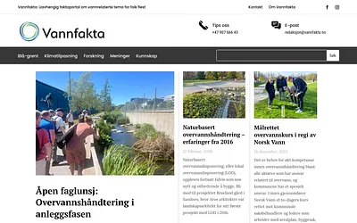 vannfakta.no snapshot