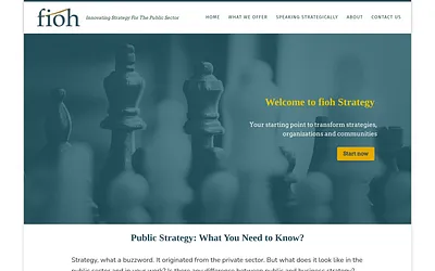 fiohstrategy.com snapshot
