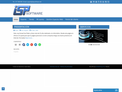 ispsoftware.net snapshot