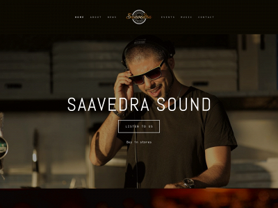 saavedrasound.com snapshot