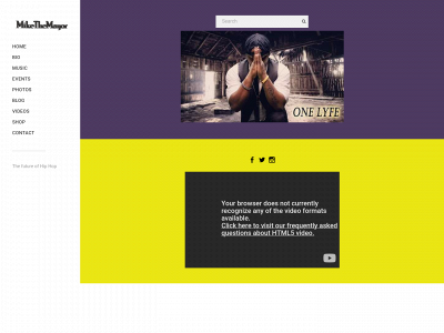 www.mikethemayor.com snapshot