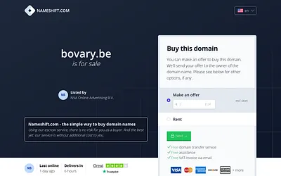 bovary.be snapshot