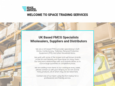 spacetradingservices.com snapshot