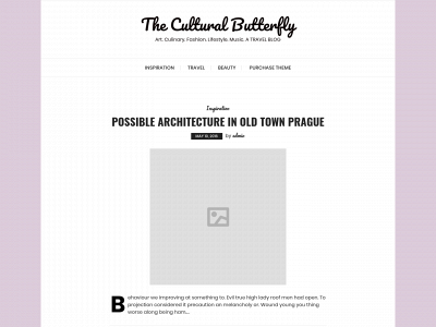 theculturalbutterfly.com snapshot