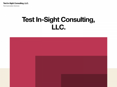 testinsightconsulting.com snapshot