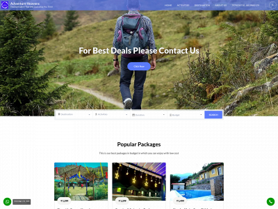 adventureheavens.com snapshot