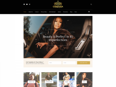 christinamichellebrand.com snapshot