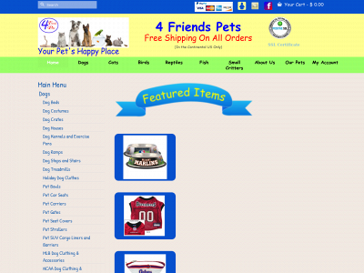 4friendspets.com snapshot