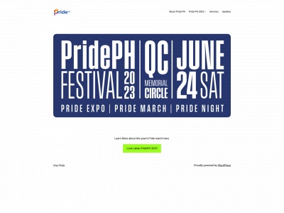 oneprideph.com snapshot