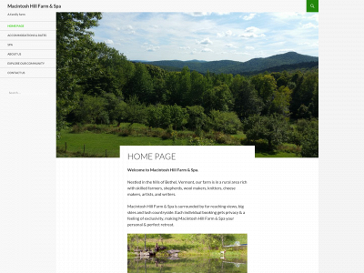 macintoshhillfarm.com snapshot