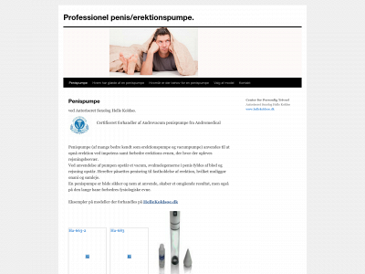 professionelpenispumpe.dk snapshot
