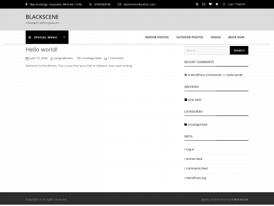 blackscene.net snapshot