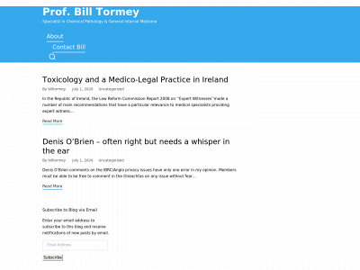 drbilltormey.com snapshot