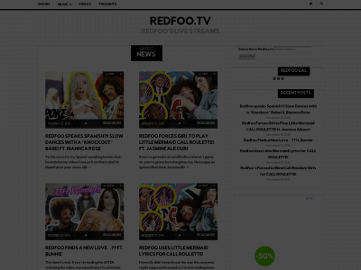 redfoo.tv snapshot