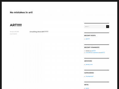 nomistakesinart.com snapshot