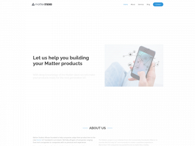 matter-studios.com snapshot
