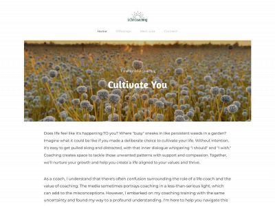 lisacolemiller.coach snapshot