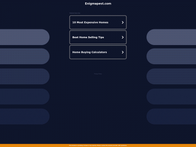 enigmapest.com snapshot