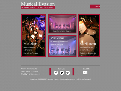 musical-evasion.com snapshot