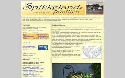 spikkeland.no snapshot