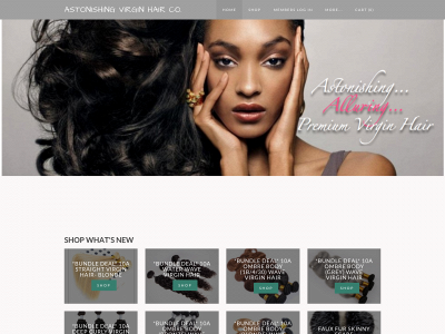 www.astonishingvirginhair.com snapshot
