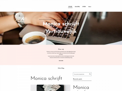 monicaschrijft.nl snapshot