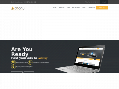 adiony.com snapshot