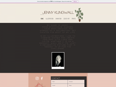 jennyklingwall.se snapshot