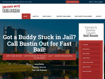 bustinoutbail.com snapshot