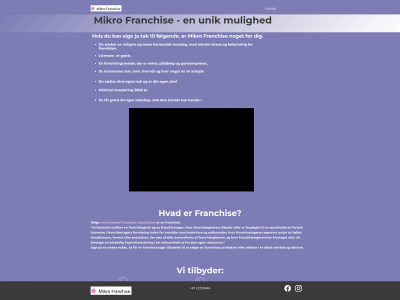 singlefranchise.dk snapshot