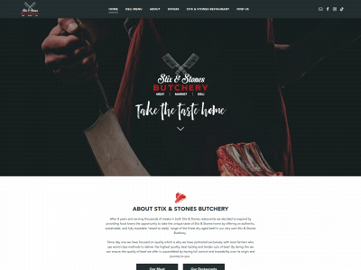 stixandstonesbutchery.com snapshot
