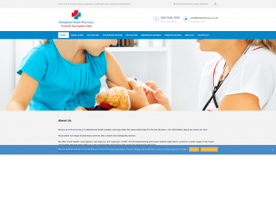 hhpharmacy.co.uk snapshot